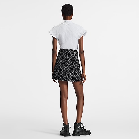 Ready-to-Wear Tops Frill Blouse | Louis Vuitton ® (Product zoom)