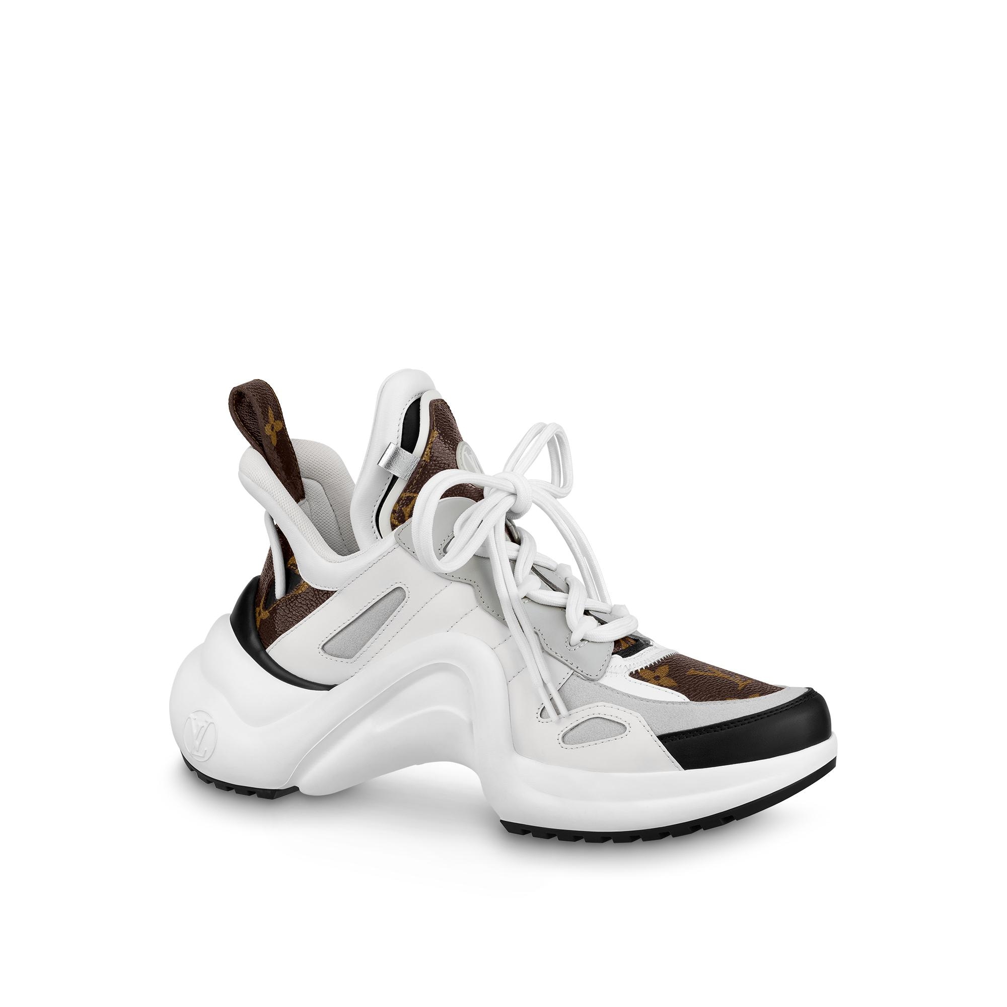 white and black louis vuitton shoes