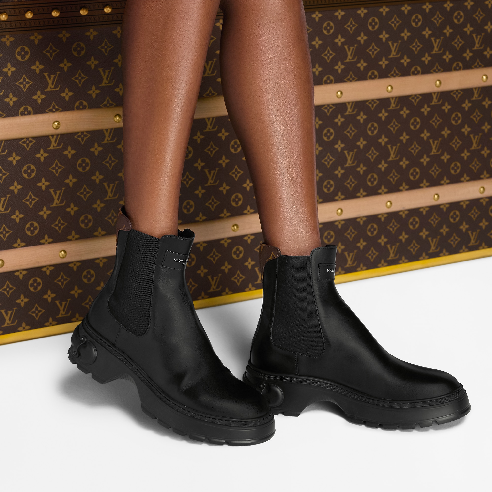 LV Squad Chelsea Ankle Boot