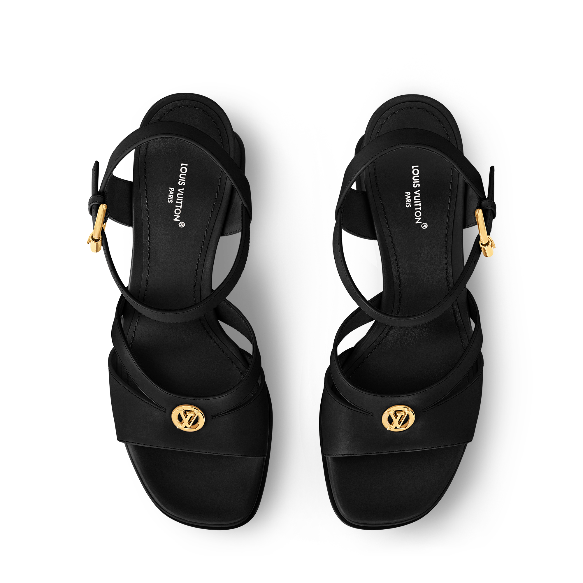  Shoes Sandals and Espadrilles   Maya Heeled Platform Sandal | Louis Vuitton ® (Product zoom)