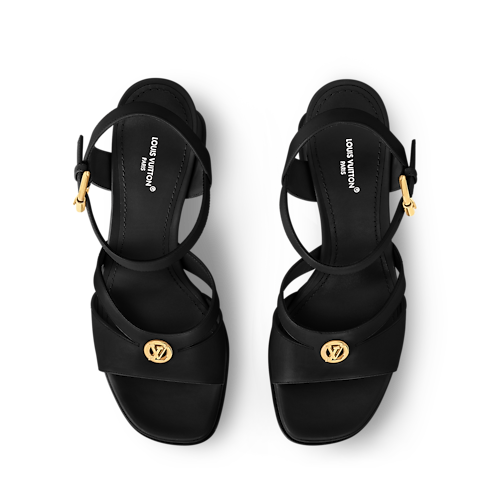 Shoes Sandals and Espadrilles Maya Heeled Platform Sandal | Louis Vuitton ® (Product zoom)