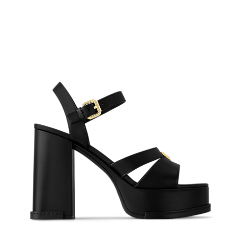 Shoes Sandals and Espadrilles Maya Heeled Platform Sandal | Louis Vuitton ® (Product zoom)
