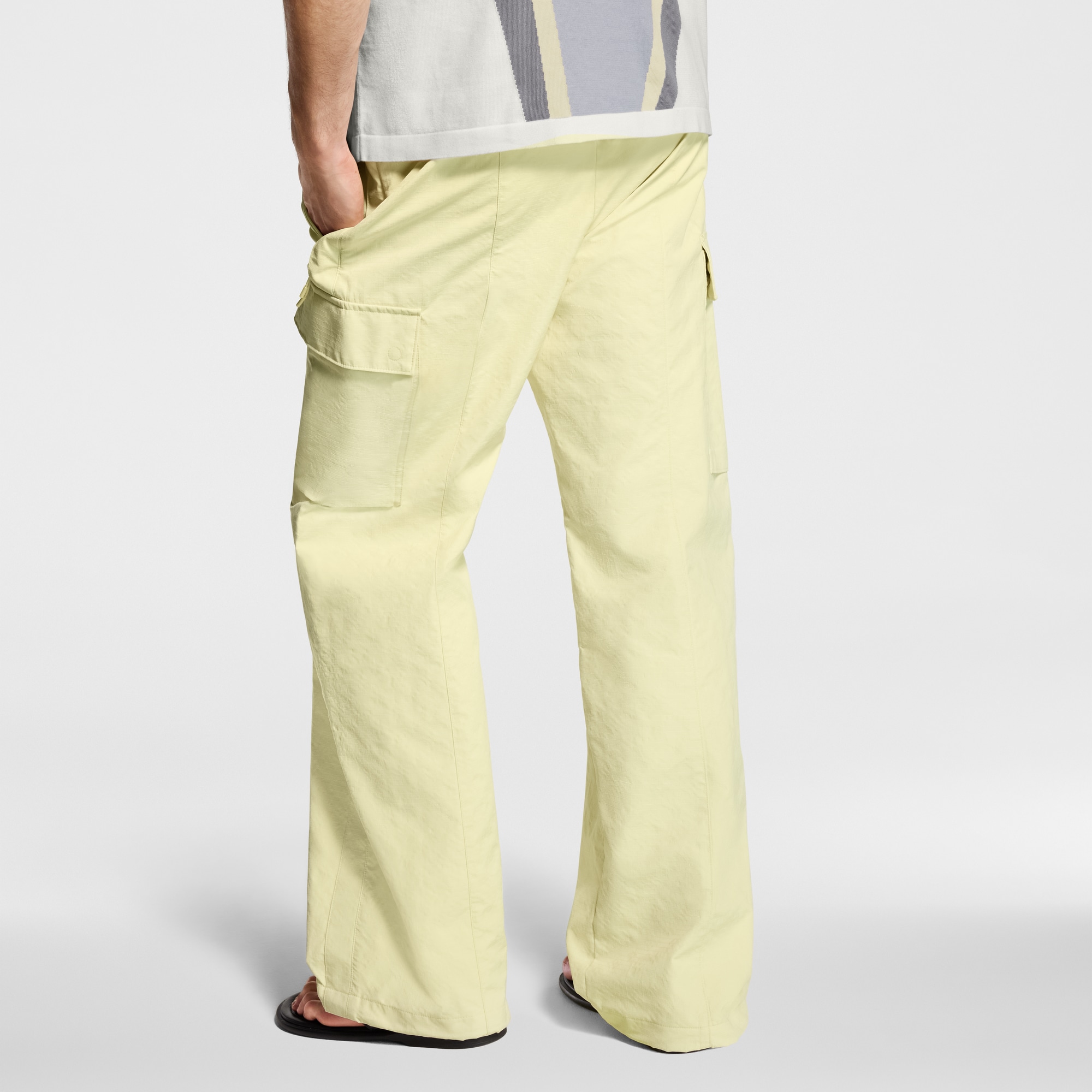 Monogram Nylon Cargo Pants - Men - Ready-to-Wear | LOUIS VUITTON ®