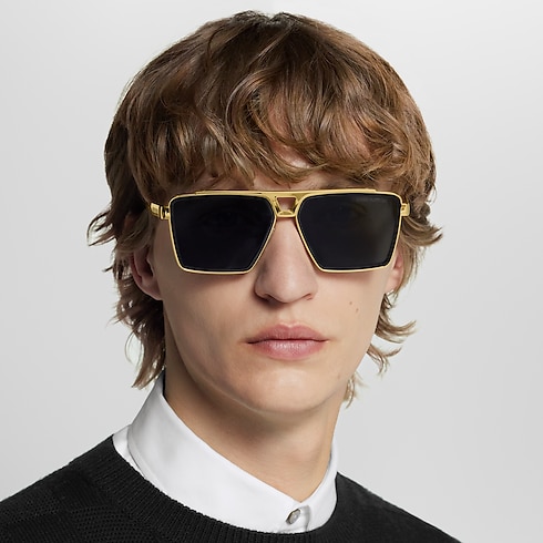 S00 Accessories Sunglasses 1.1 Evidence Metal Square Sunglasses | Louis Vuitton ® (Product zoom)