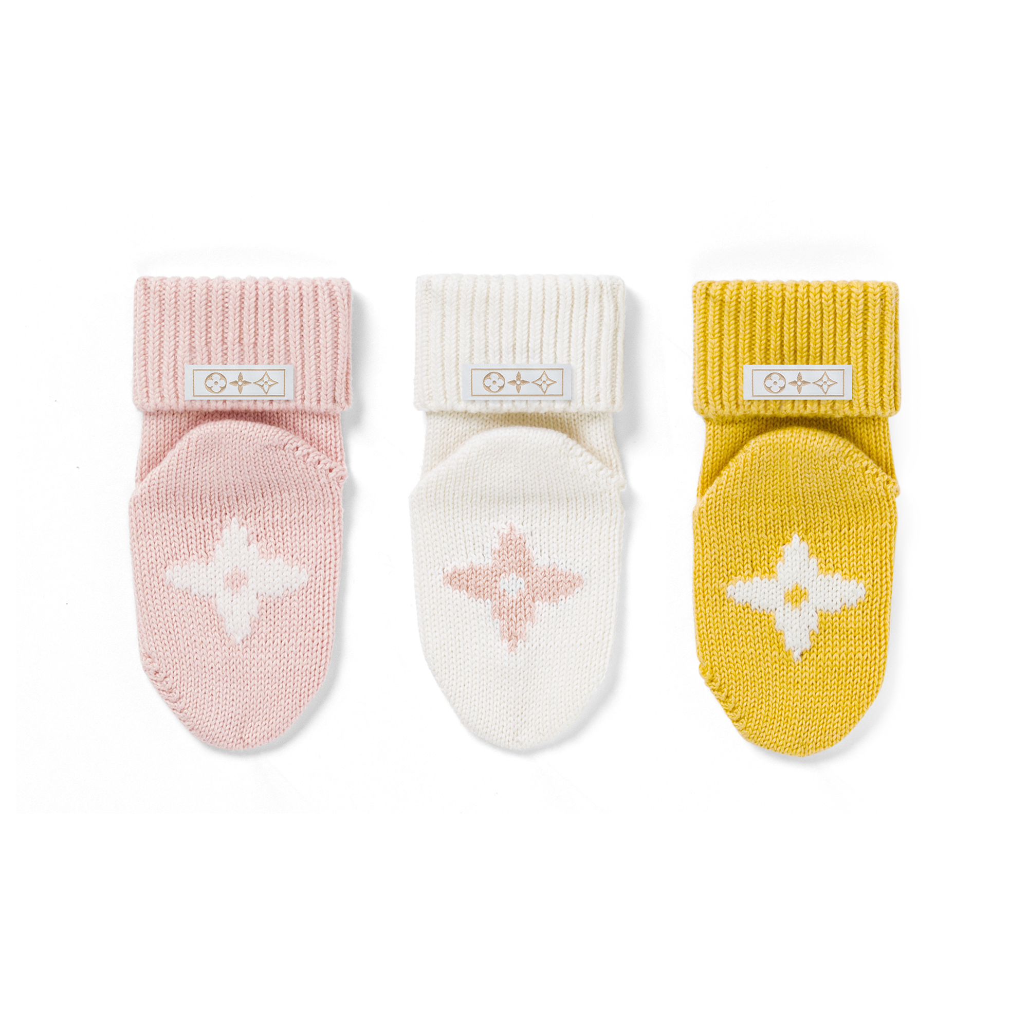 S00 Gifts for Babies } 3 Socks Set | Louis Vuitton ® (Product zoom)