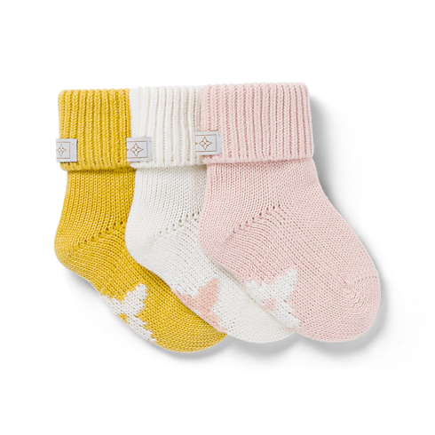 S00 Gifts for Babies } 3 Socks Set | Louis Vuitton ® (Product zoom)