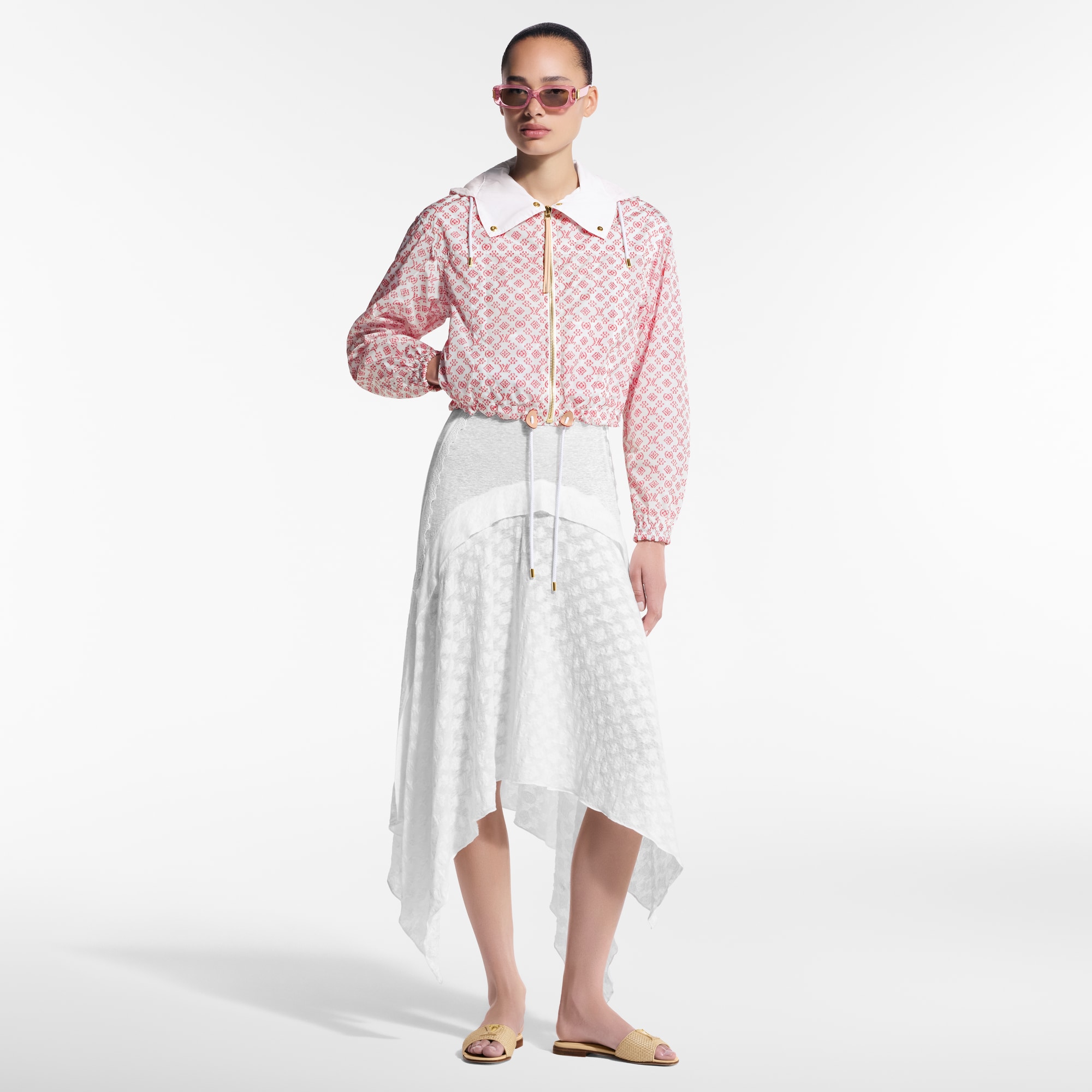  Ready-to-Wear Coats and Jackets 3D Monogram Hooded Parka | Louis Vuitton ® (Product zoom)