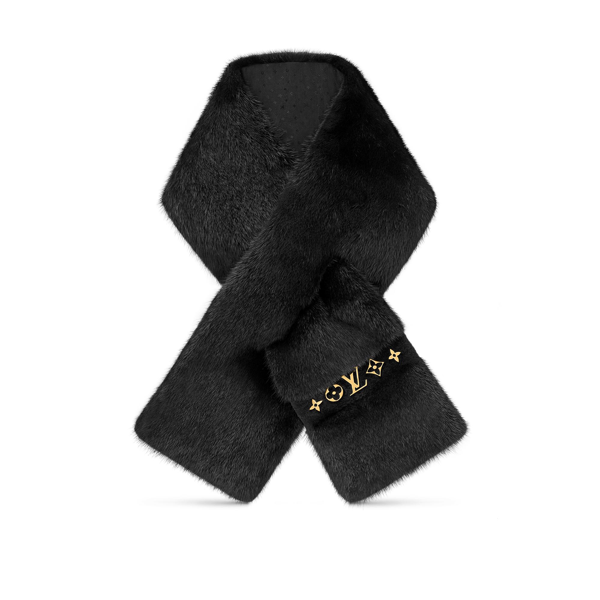 S00 Discontinued Product Obs 14 5 Flowers Fur Scarf | Louis Vuitton ® (Product zoom)