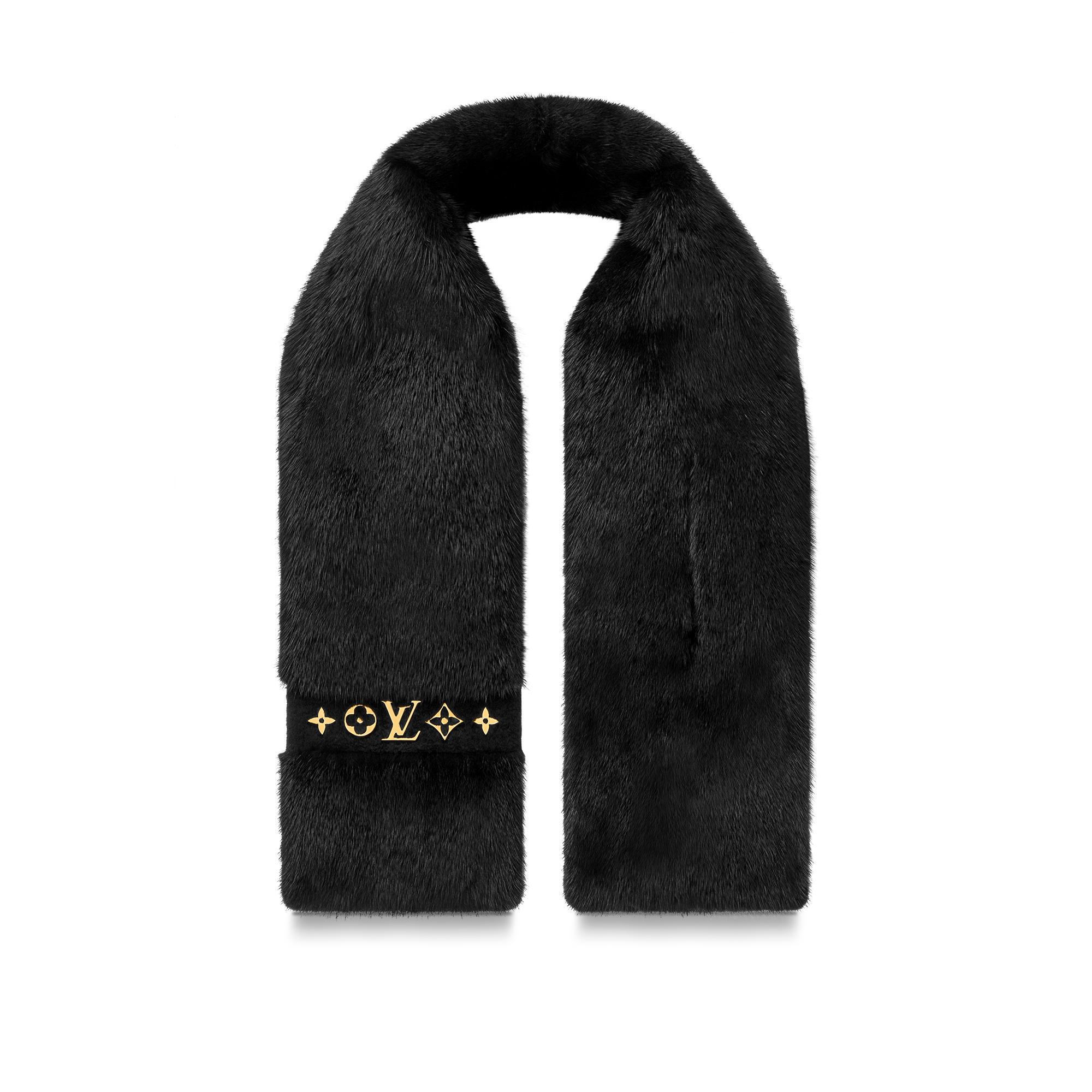 S00 Discontinued Product Obs 14 5 Flowers Fur Scarf | Louis Vuitton ® (Product zoom)