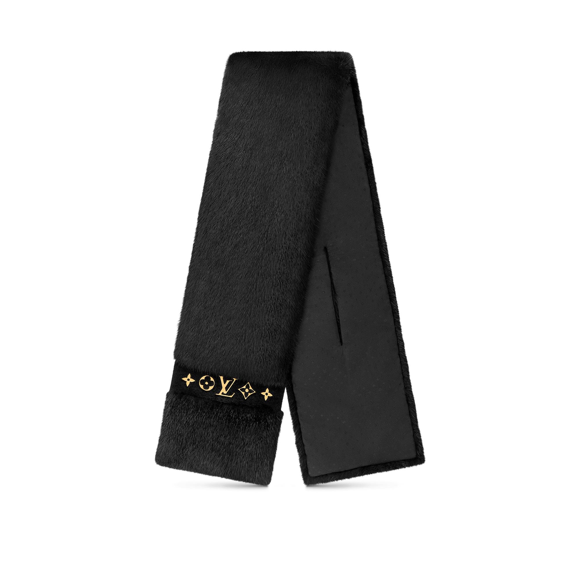 S00 Discontinued Product Obs 14 5 Flowers Fur Scarf | Louis Vuitton ® (Product zoom)