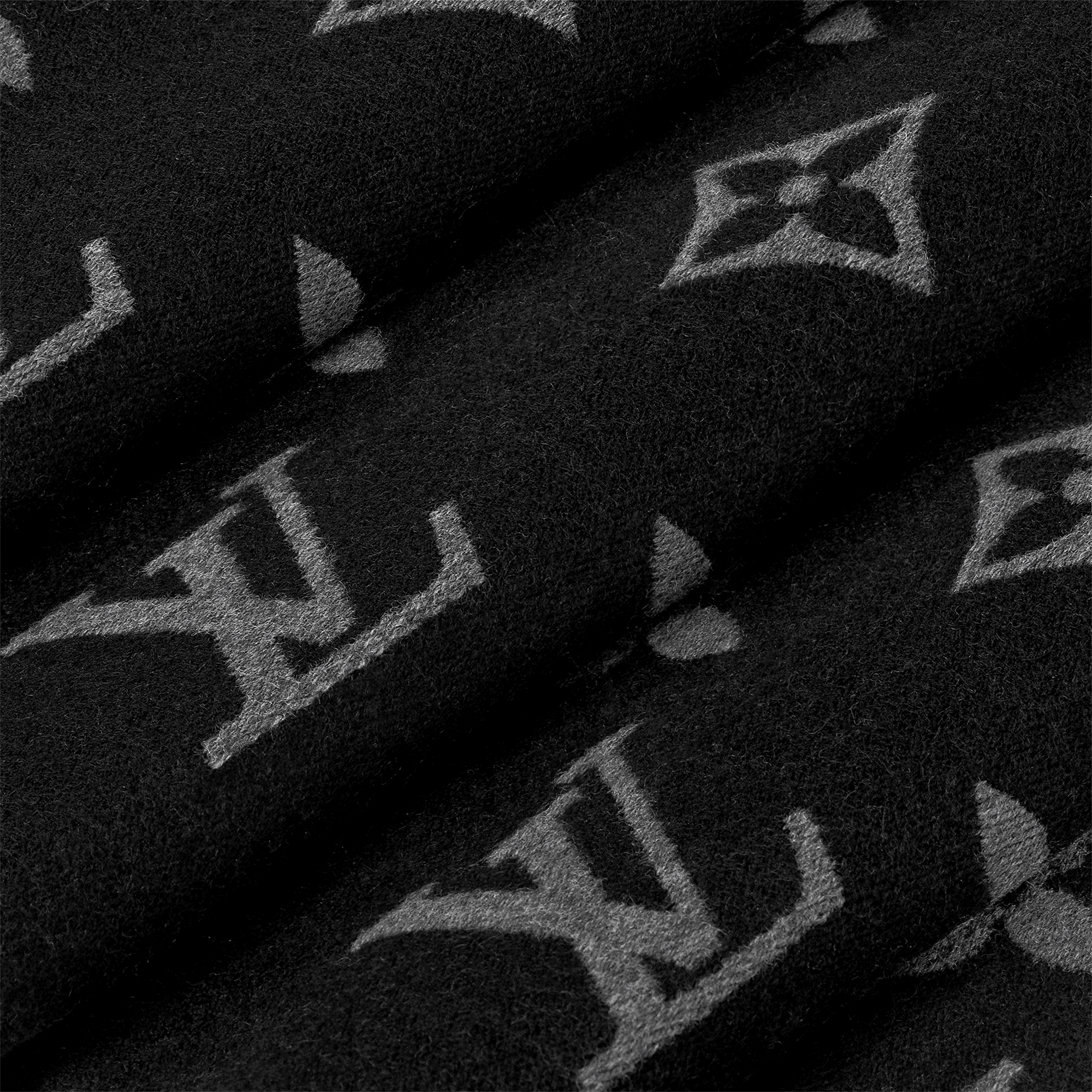 All About Monogram Scarf