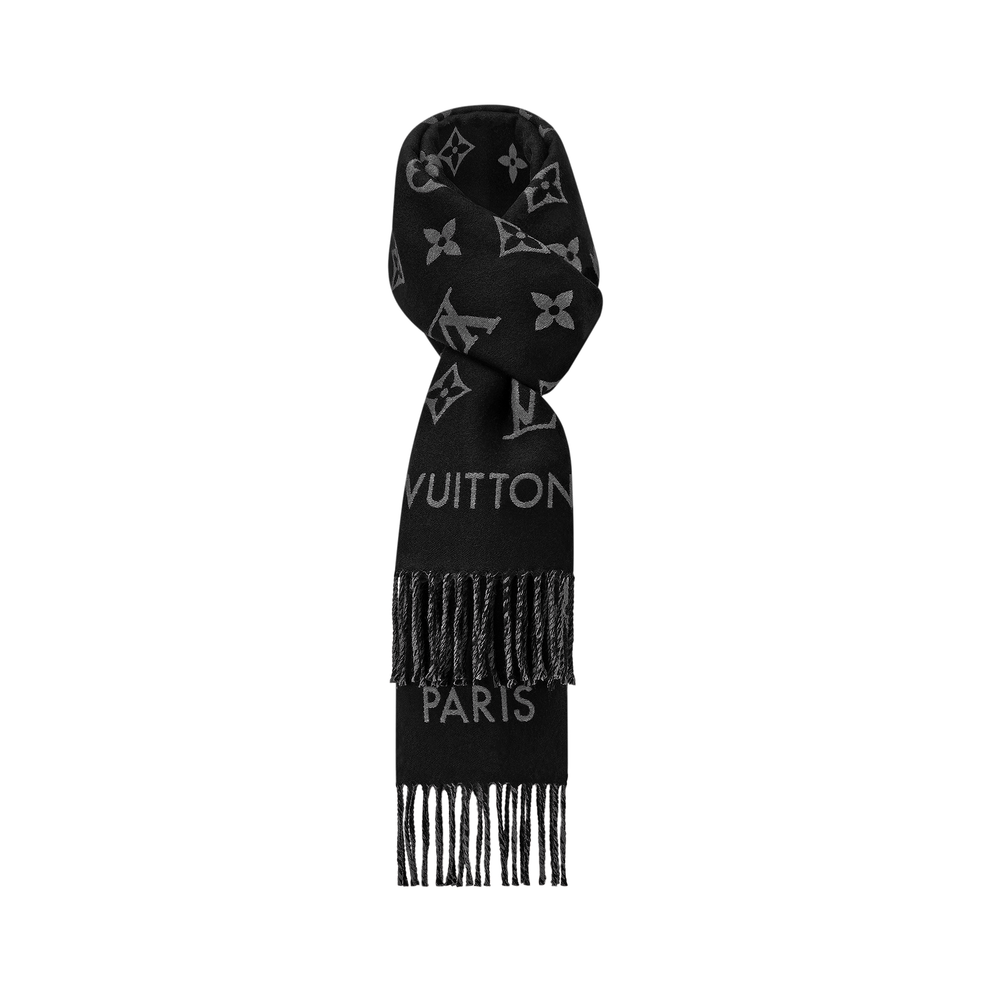 All About Monogram Scarf