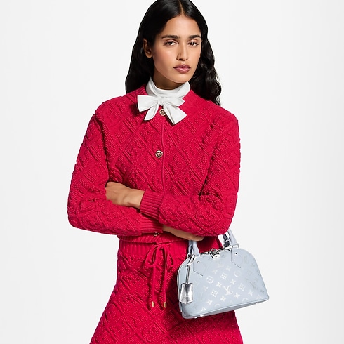 Monogram Empreinte Leather Handbags All Handbags Alma BB | Louis Vuitton ® (Product zoom)