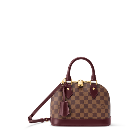 Damier Ebene Handbags All Handbags Alma BB | Louis Vuitton ® (Product zoom)