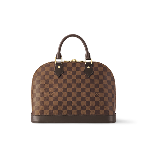 Damier Ebene Handbags All Handbags Alma PM | Louis Vuitton ® (Product zoom)