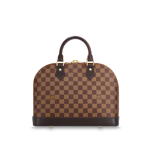 Damier Ebene Handbags All Handbags Alma PM | Louis Vuitton ® (Product zoom)