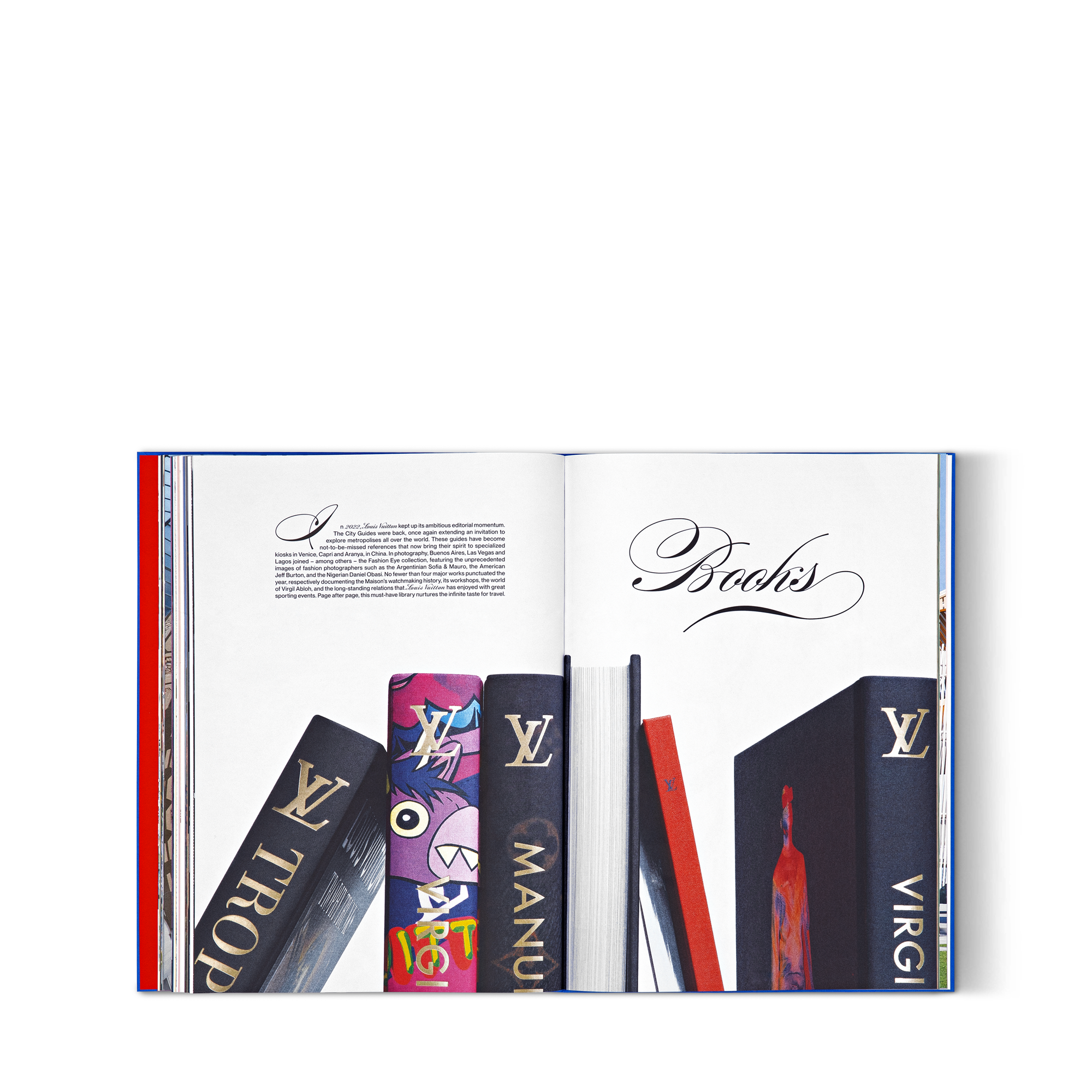  Library Hard Cover Books Almanach 2022 | Louis Vuitton ® (Product zoom)