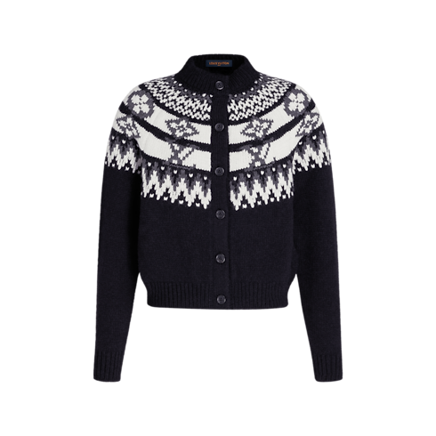 Ready-to-Wear Tops and Shirts Alpine Knit Cardigan | Louis Vuitton ® (Product zoom)