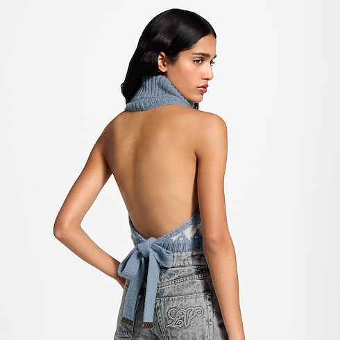 Ready-to-Wear Tops and Shirts Alpine Knit Crop Top | Louis Vuitton ® (Product zoom)