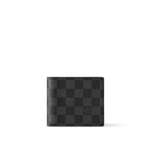 Damier Graphite Canvas Personalization Small Leather Goods AMERIGO WALLET | Louis Vuitton ® (Product zoom)