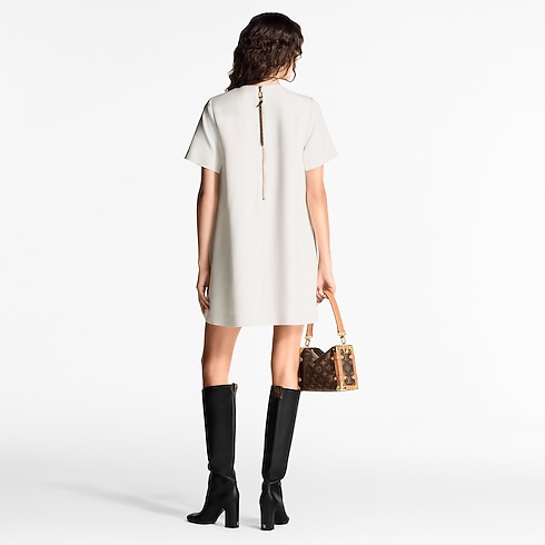 Ready-to-Wear Dresses Anchor Button A-Line Dress | Louis Vuitton ® (Product zoom)
