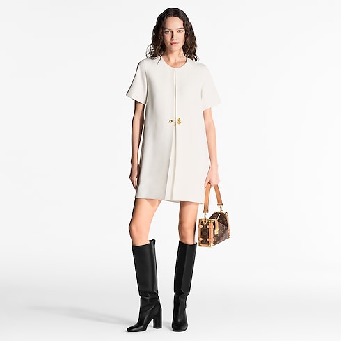 Ready-to-Wear Dresses Anchor Button A-Line Dress | Louis Vuitton ® (Product zoom)