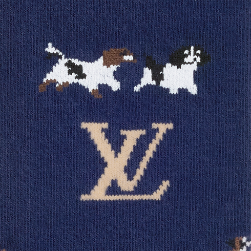 S00 Accessories Home Textile Animal Blason Socks | Louis Vuitton ® (Product zoom)