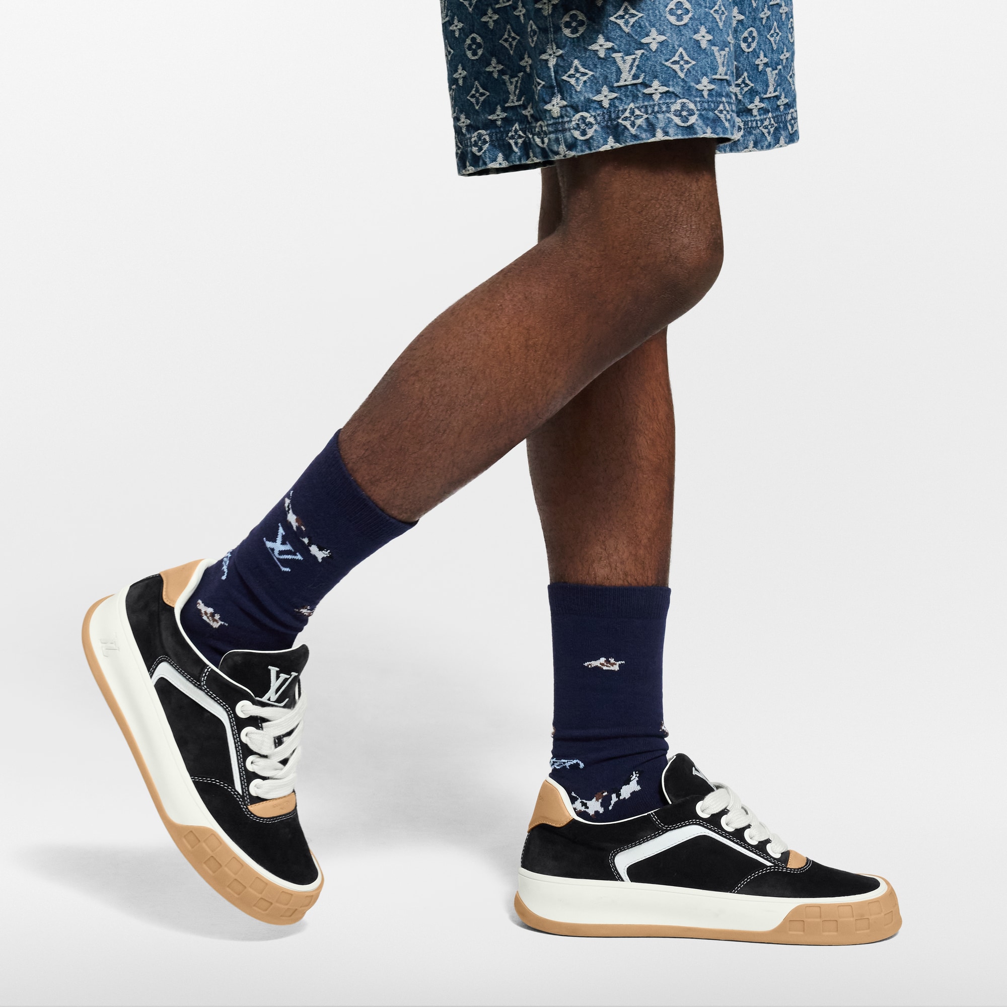 S00 Accessories Home Textile Animal Blason Socks | Louis Vuitton ® (Product zoom)