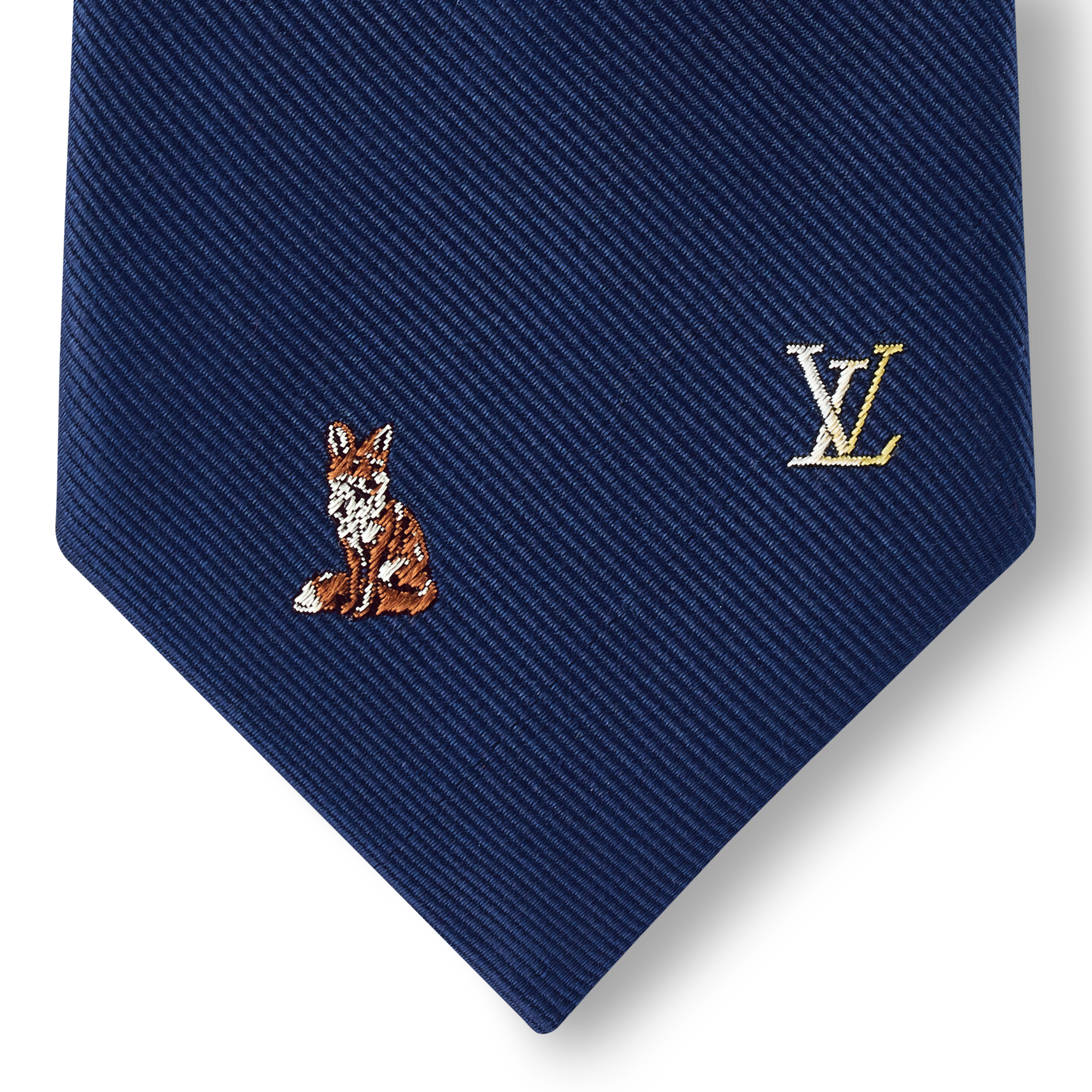 S00 Accessories Ties and Pocket Squares Animal Blason Tie | Louis Vuitton ® (Product zoom)