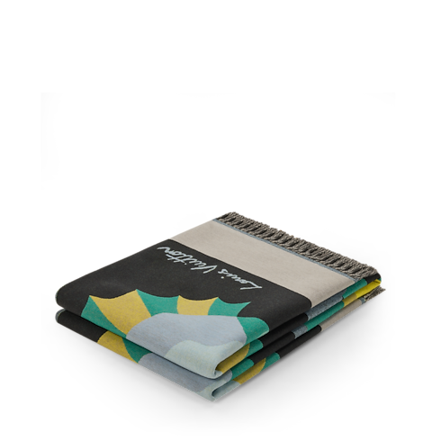 Home and Art of Dining Home Textiles Animali Fantastici Fish Throw Blanket | Louis Vuitton ® (Product zoom)