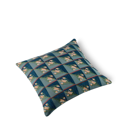 Home and Art of Dining Home Textiles Animali Fantastici Flowers Cushion | Louis Vuitton ® (Product zoom)