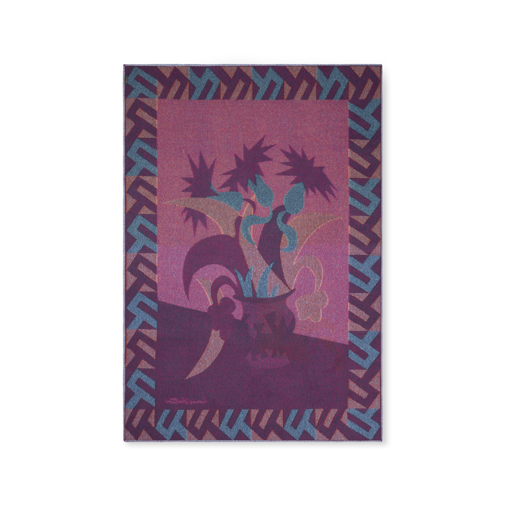 Animali Fantastici Flowers Throw Blanket