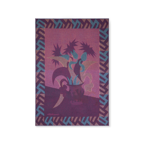 Home and Art of Dining Home Textiles Animali Fantastici Flowers Throw Blanket | Louis Vuitton ® (Product zoom)