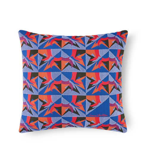 Home and Art of Dining Home Textiles Animali Fantastici Geometry Cushion | Louis Vuitton ® (Product zoom)