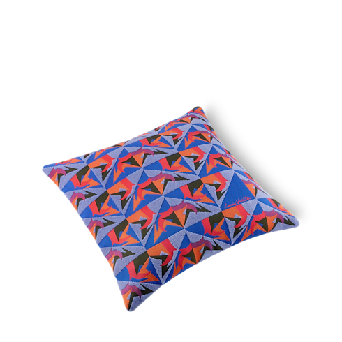 Home and Art of Dining Home Textiles Animali Fantastici Geometry Cushion | Louis Vuitton ® (Product zoom)