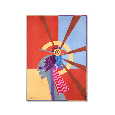 Home and Art of Dining Home Textiles Animali Fantastici Parrot Throw Blanket | Louis Vuitton ® (Product zoom)