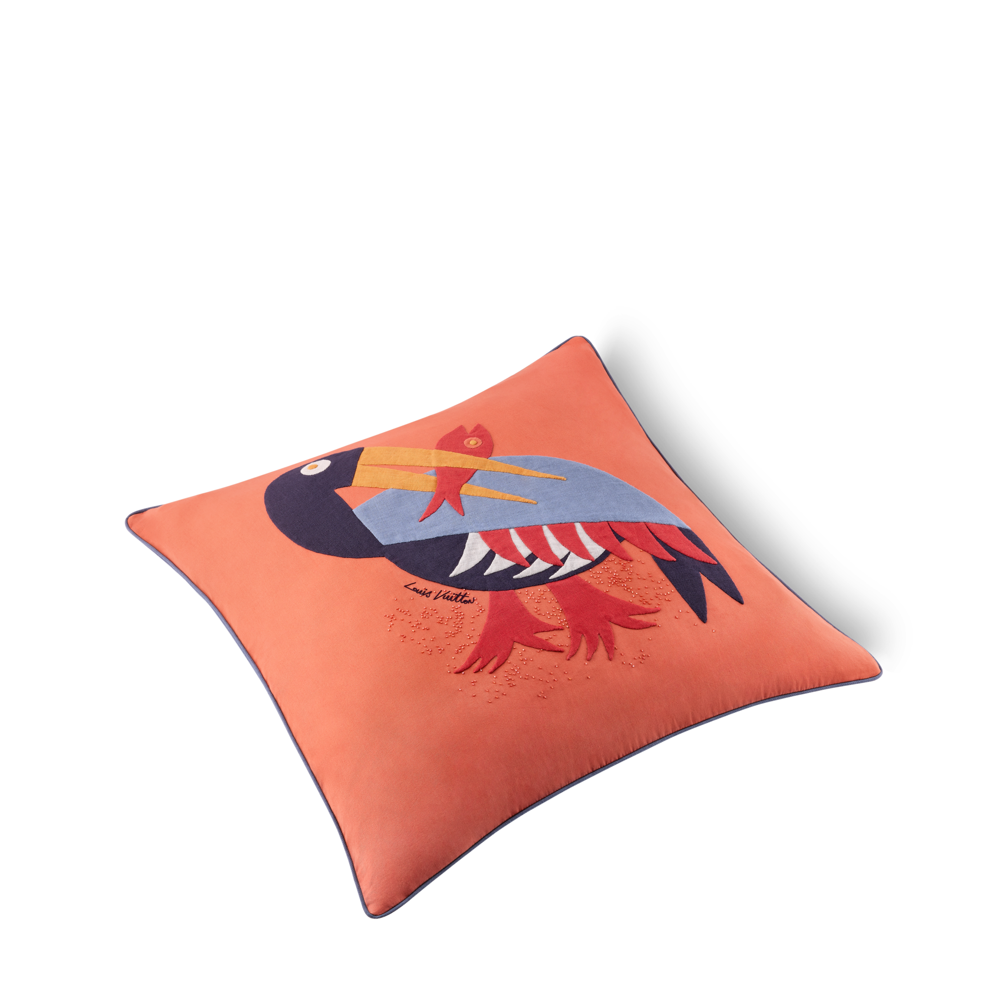  Home and Art of Dining Home Textiles Animali Fantastici Pelican Cushion | Louis Vuitton ® (Product zoom)