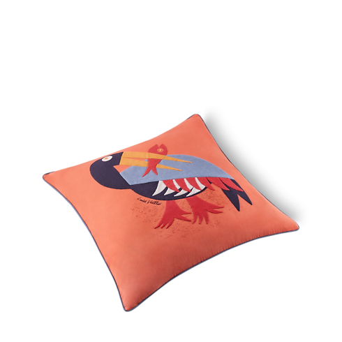 Home and Art of Dining Home Textiles Animali Fantastici Pelican Cushion | Louis Vuitton ® (Product zoom)