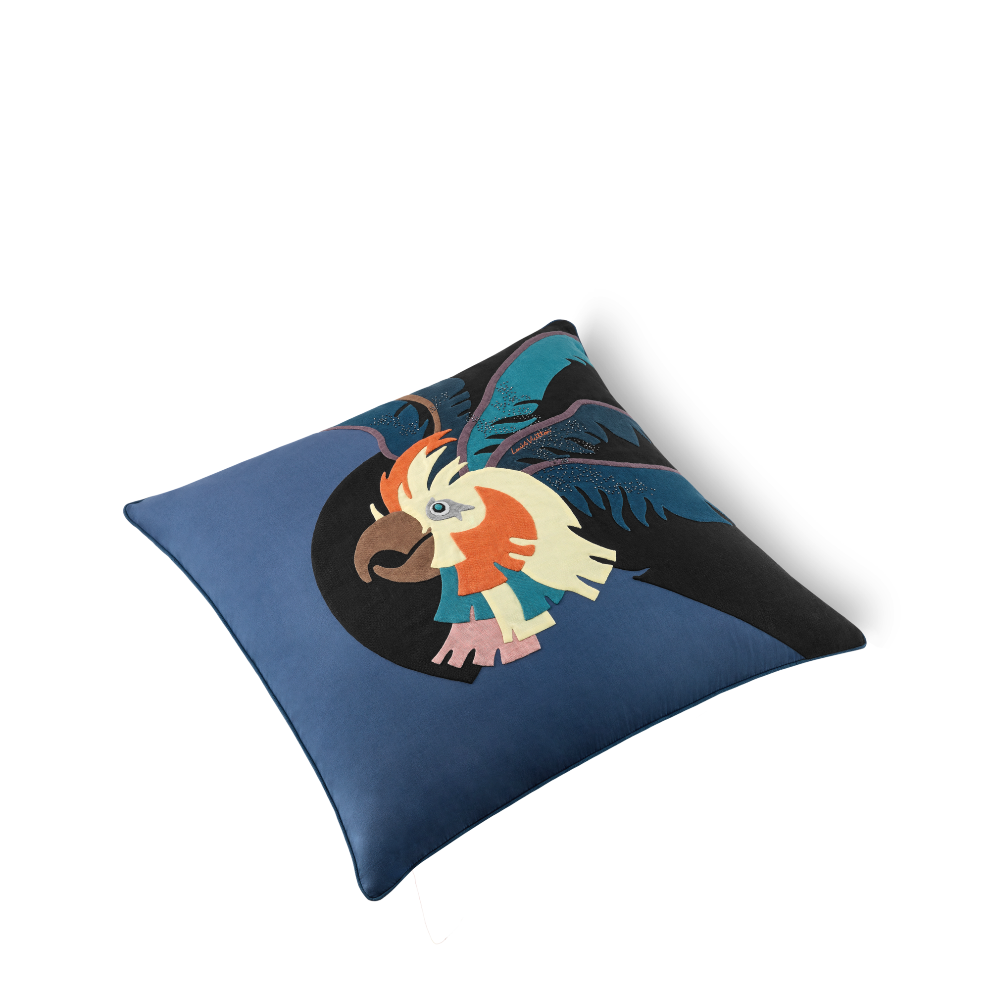  Home and Art of Dining Home Textiles Animali Fantastici Royal Parrot Cushion | Louis Vuitton ® (Product zoom)