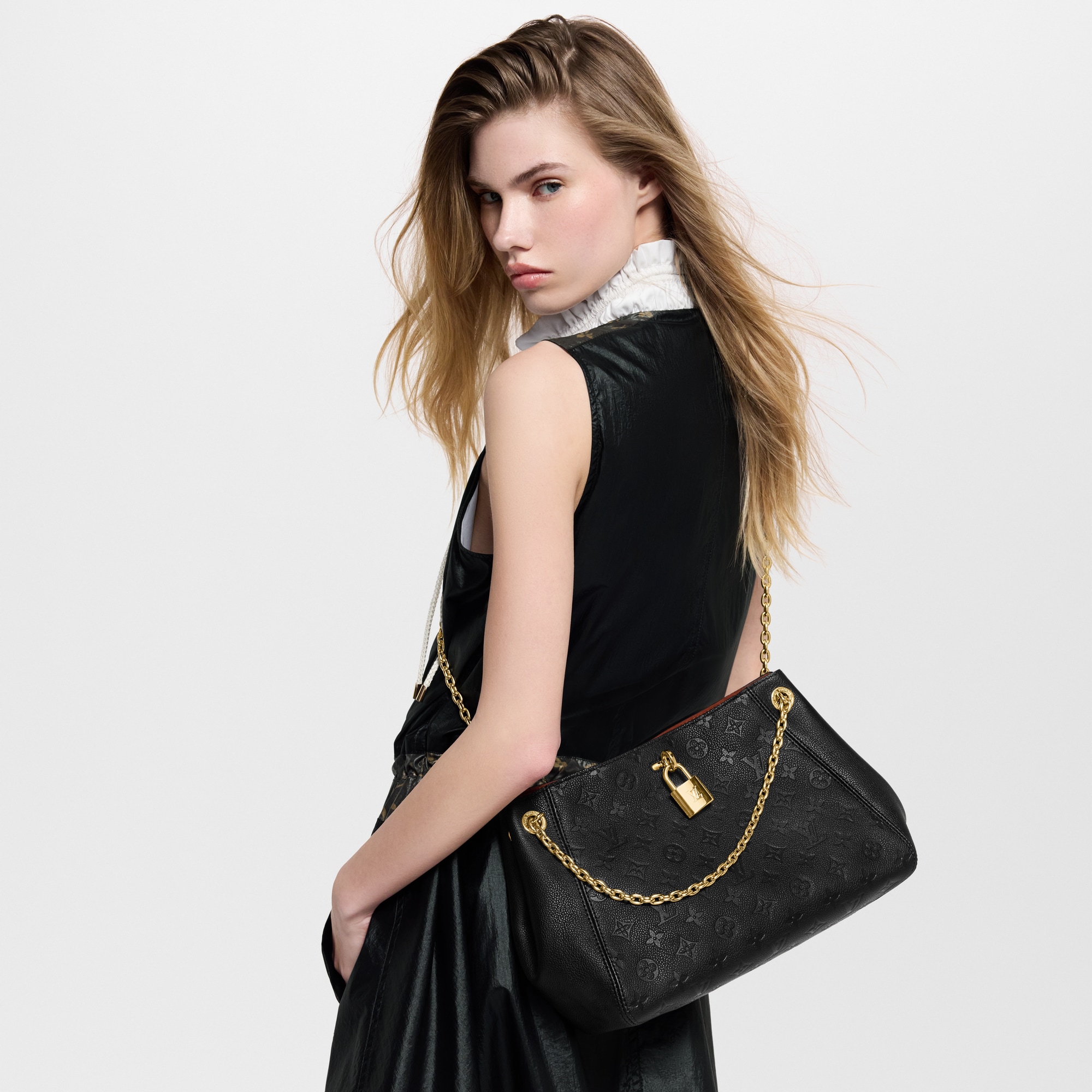 Monogram Empreinte Leather Handbags All Handbags Anytime PM | Louis Vuitton ® (Product zoom)