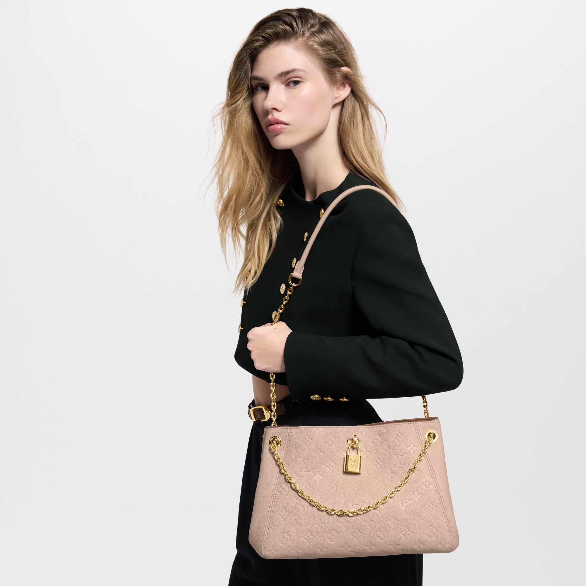 Monogram Empreinte Leather Handbags All Handbags Anytime PM | Louis Vuitton ® (Product zoom)