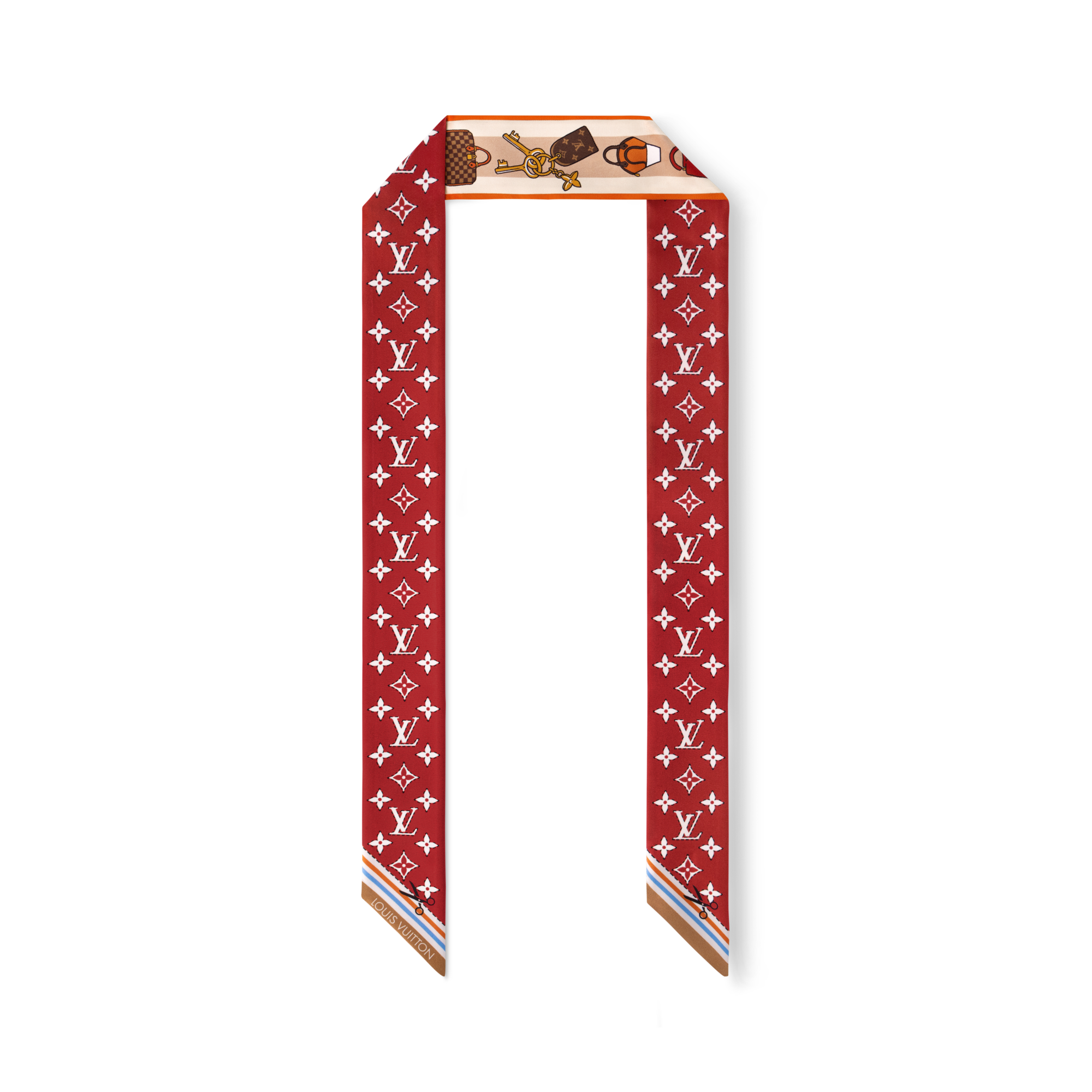 S00 Accessories Silk Squares and Bandeaus  Asnieres Paper House BB Bandeau | Louis Vuitton ® (Product zoom)