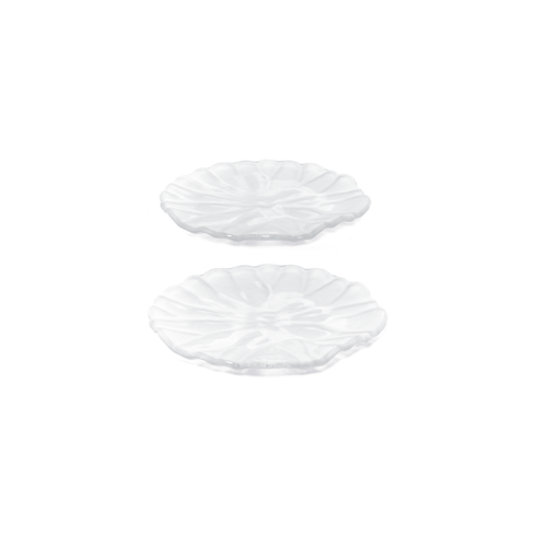 Asnieres Set Of 2 Bread Plates Side View
