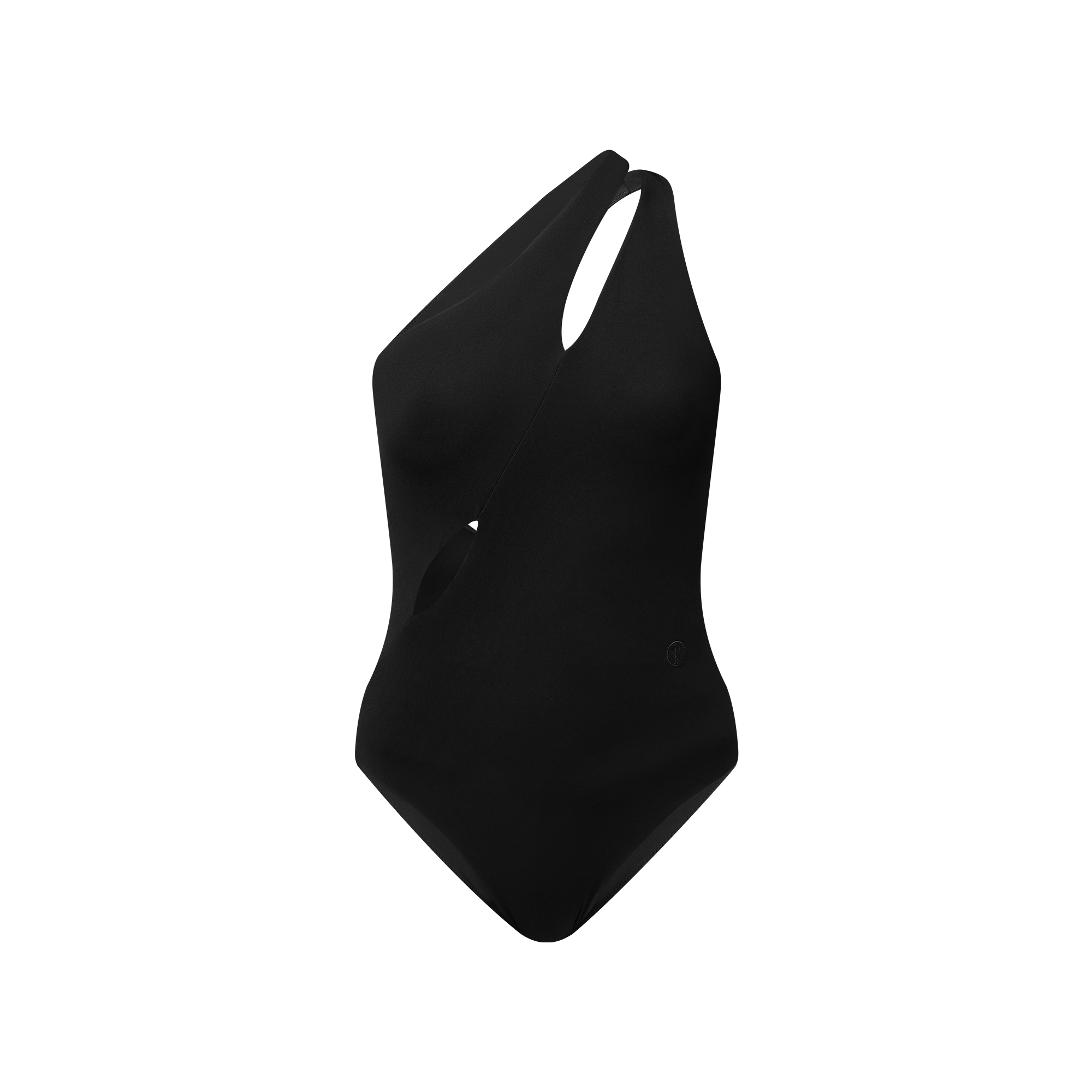 Asymmetrical Cut-Out Swimsuit