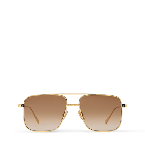 S00 Accessories Eyewear Attitude Light Large Pilot Sunglasses | Louis Vuitton ® (Product zoom)