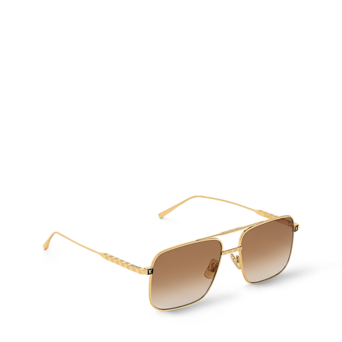 S00 Accessories Eyewear Attitude Light Large Pilot Sunglasses | Louis Vuitton ® (Product zoom)