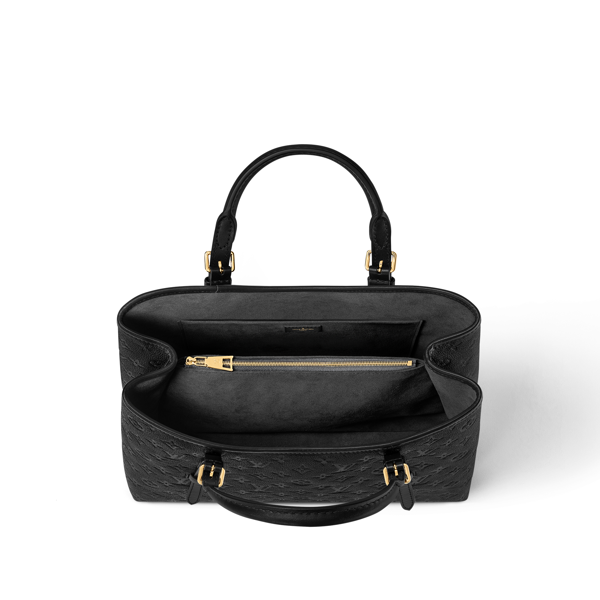 Monogram Empreinte Leather Handbags All Handbags Babylone Tote MM | Louis Vuitton ® (Product zoom)