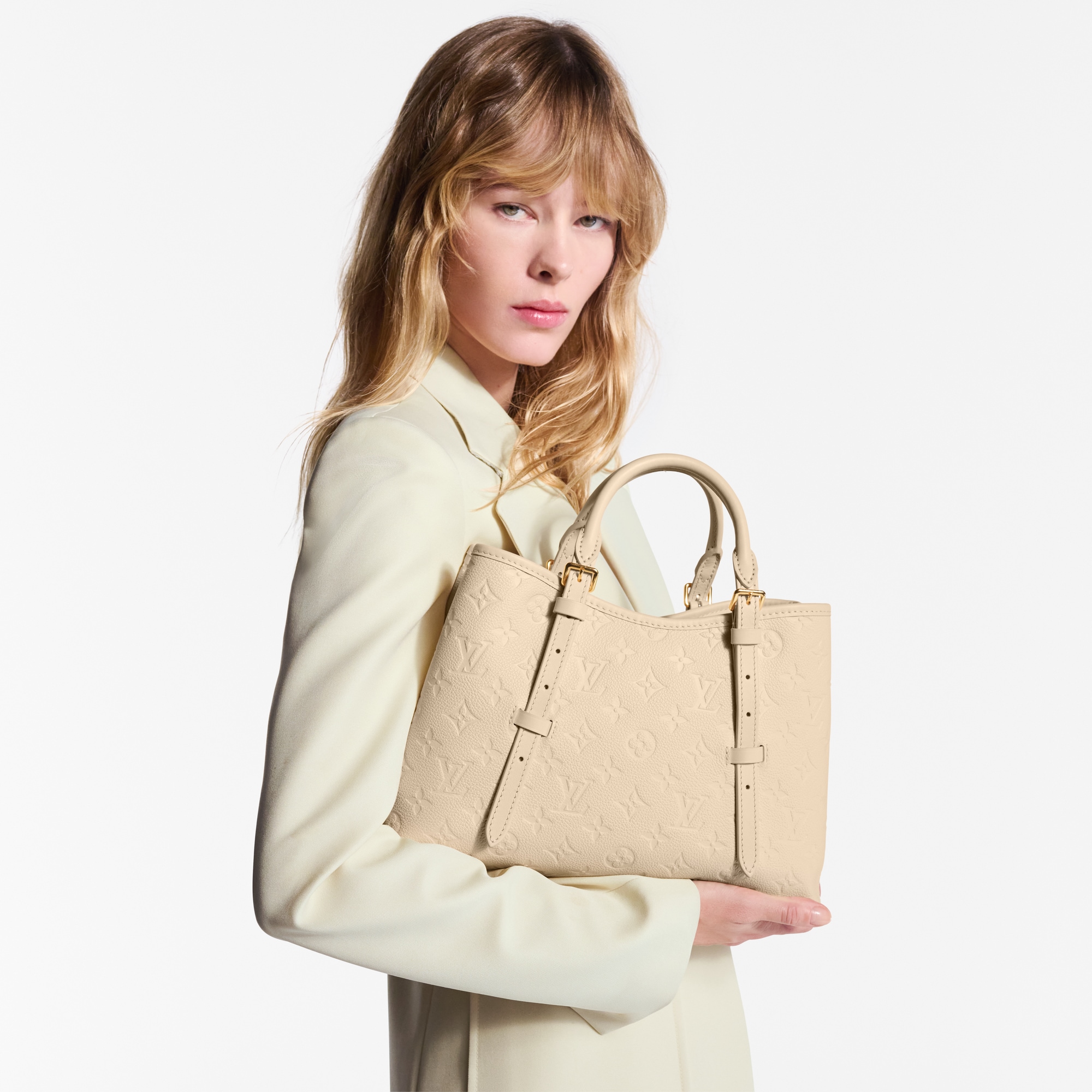 Monogram Empreinte Leather Handbags All Handbags Babylone Tote PM | Louis Vuitton ® (Product zoom)