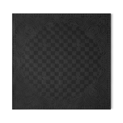 S00 Accessories Ties and Pocket Squares Bandana Damier Pocket Square | Louis Vuitton ® (Product zoom)
