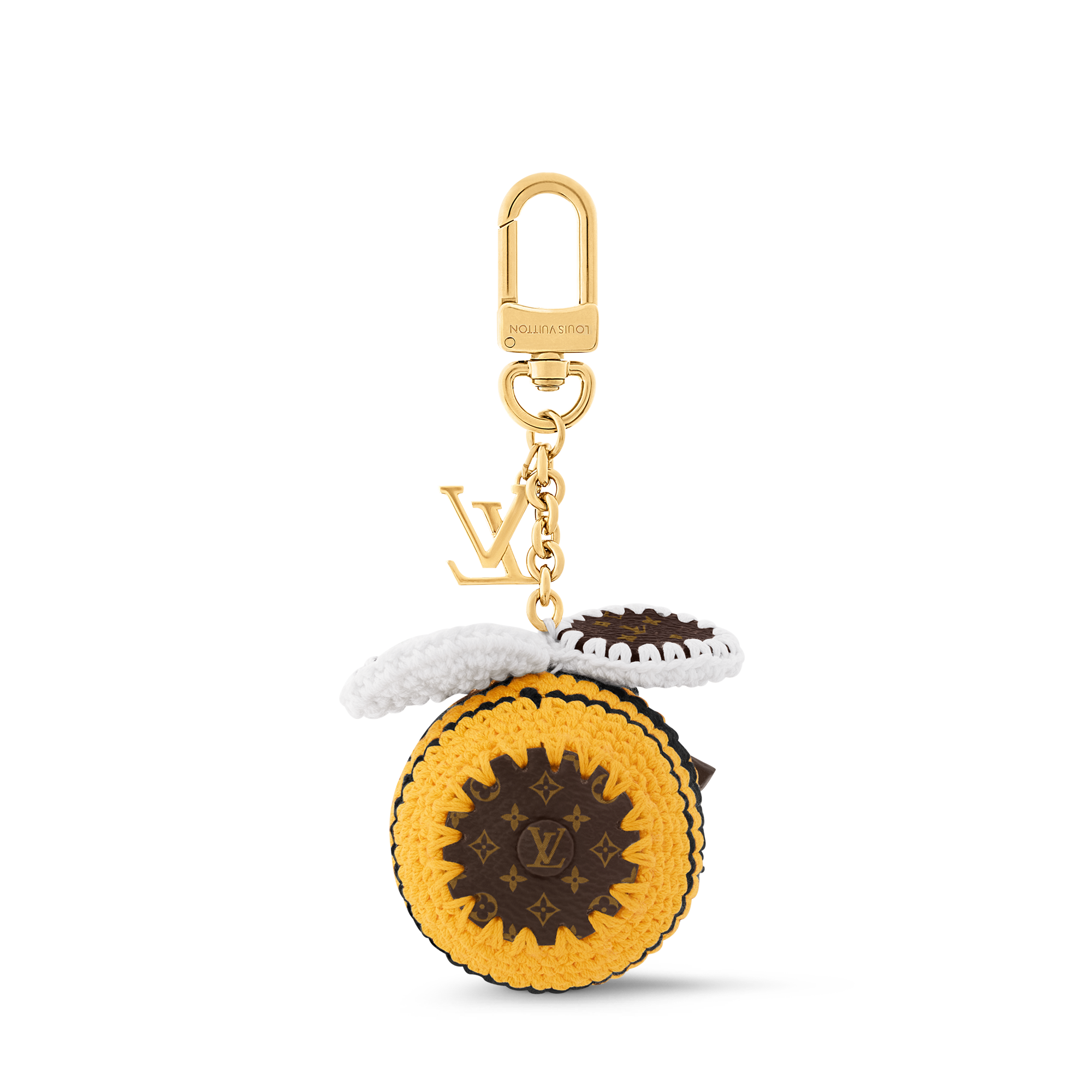 S00 Accessories Key Holders and Bag Charms Bee LV Crochet Bag Charm | Louis Vuitton ® (Product zoom)
